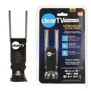Цифрова ТВ антена для Т2 Clear TV Premium HD / Кімнатна телевізійна антена / Антена для телевізора 234566564 фото