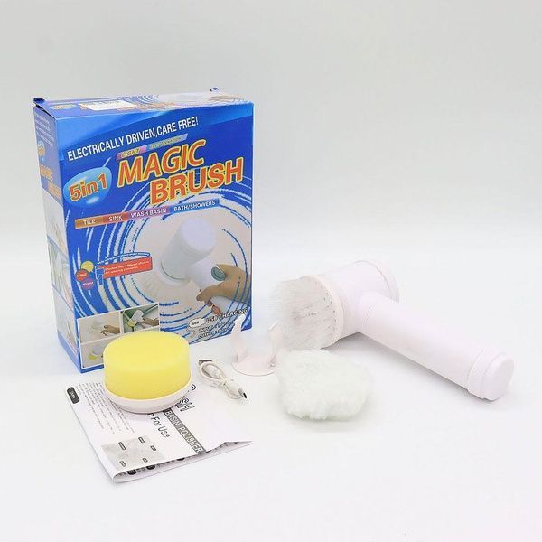 Електрична щітка для прибирання 3в1 Magic Brush / Бездротова акумуляторна щітка для чищення та прибирання 234568276 фото