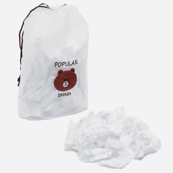 Поліетиленові пакети на резинці, 100 шт, Freshness storage bag / Пакети кришки для їжі / Харчовий пакет 234570855 фото