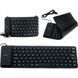 Гнучка клавіатура гумова для ноутбука та ПК USB FLEXIBLE KEYBOARD X3 / Дротова клавіатура 123462141 фото 1