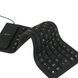 Гнучка клавіатура гумова для ноутбука та ПК USB FLEXIBLE KEYBOARD X3 / Дротова клавіатура 123462141 фото 6