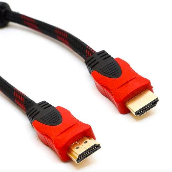 Кабель HDMI-HDMI 5м, с усиленной обмоткой / Шнур для телевизора с 2 фильтрами 23456548502 фото