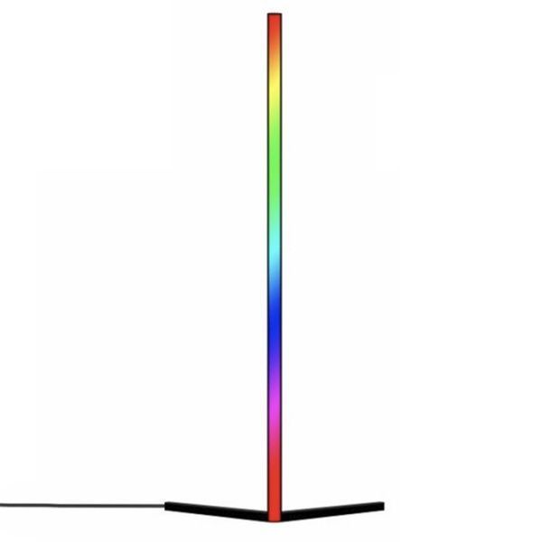Лампа RGB для підсвічування фону 18Вт, 135см / Кутовий LED торшер / Підлогова лампа / Світильник підлоговий 234572978 фото