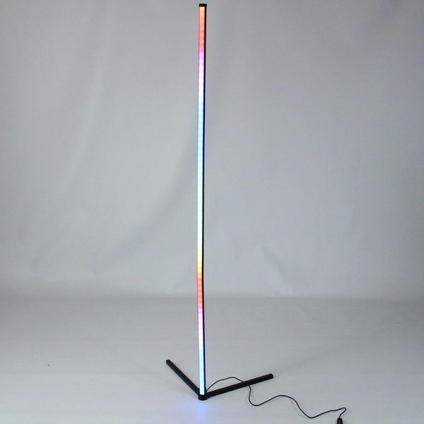 Лампа RGB для підсвічування фону 18Вт, 135см / Кутовий LED торшер / Підлогова лампа / Світильник підлоговий 234572978 фото