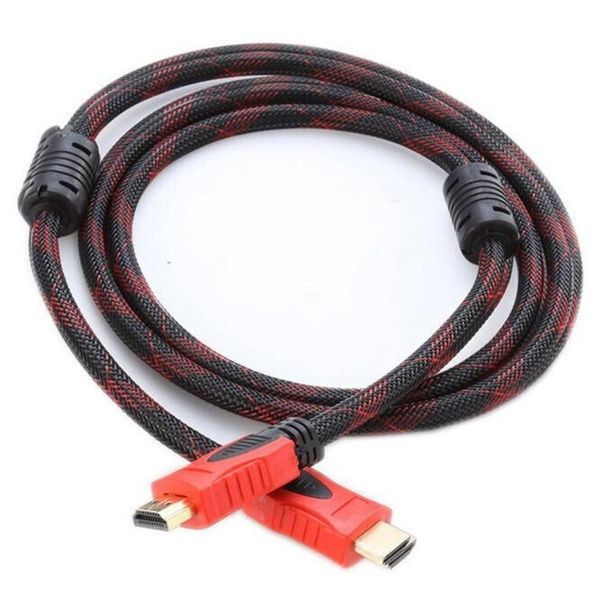 Кабель HDMI-HDMI 5м, с усиленной обмоткой / Шнур для телевизора с 2 фильтрами 23456548502 фото