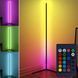 Лампа RGB для підсвічування фону 18Вт, 135см / Кутовий LED торшер / Підлогова лампа / Світильник підлоговий 234572978 фото 1