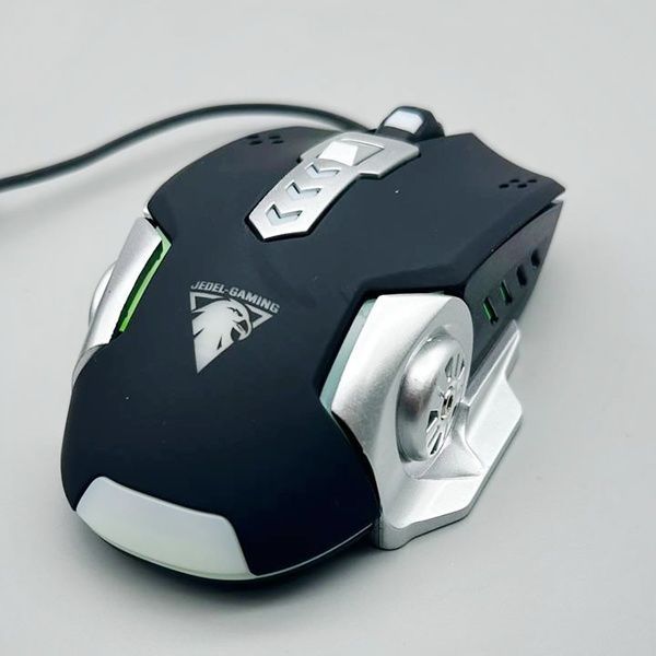 Игровая мышь JEDEL GM880 с подсветкой, USB, 3600 DPI / Компьютерная манипулятивная мышь 234579516 фото