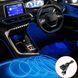 Світлодіодна стрічка для авто 3м, від USB, Синя / Діодна стрічка для автомобіля / Підсвічування для авто 234568494 фото 6