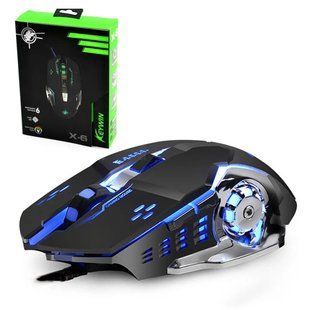 Мишка провідна GAMING MOUSE X6 / Геймерська миша / Мишка для ПК ігрова 234562785 фото