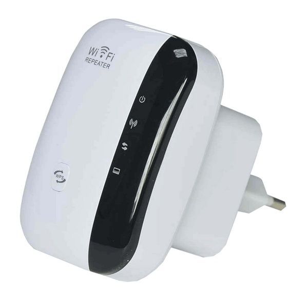 Підсилювач WiFi сигналу до 300 Мбіт/с, 2,4G, МТ02 / Бездротовий wifi репітер в розетку / Розширювач діапазону 23457518901 фото