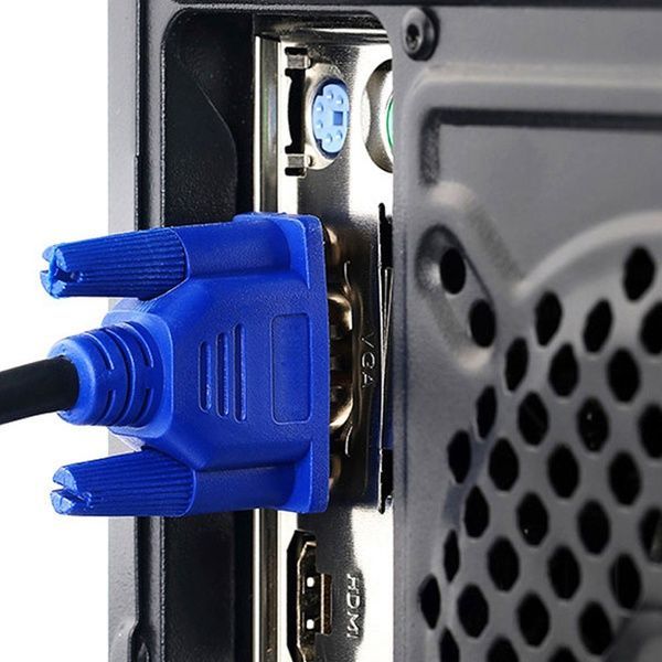 Кабель VGA-VGA, 10м, 3+4 / Шнур ВГА для монітора / Кабель vga для передачі відеосигналу 234567323 фото