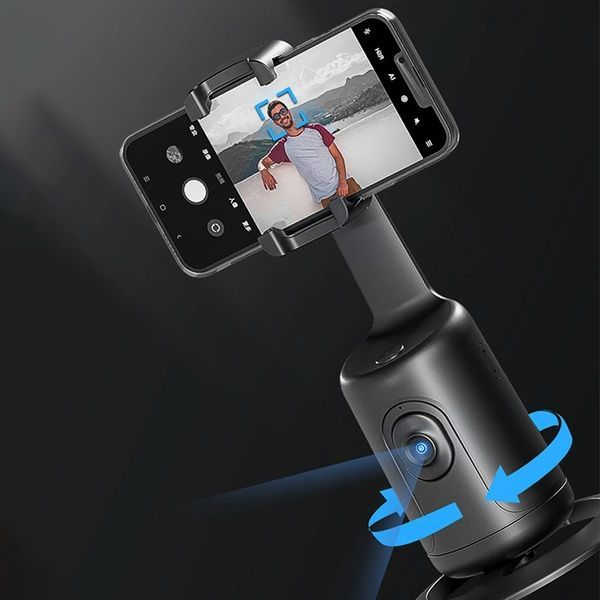 Умный смарт-штатив P01 с датчиком движения 360&deg; + пульт / Монопод для телефона с аккумулятором / Штатив для блогеров 23457528102 фото