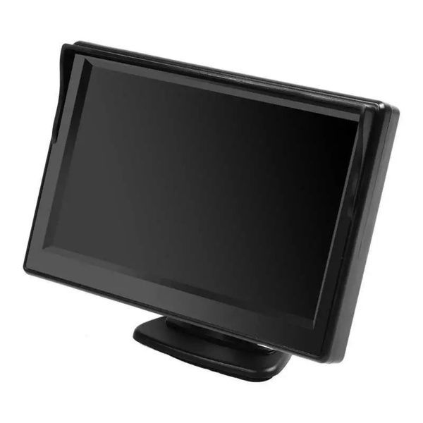 Автомонитор LCD 4,3'', для камеры заднего вида / Автомобильный монитор для двух камер / Дисплей в машину 234561863 фото