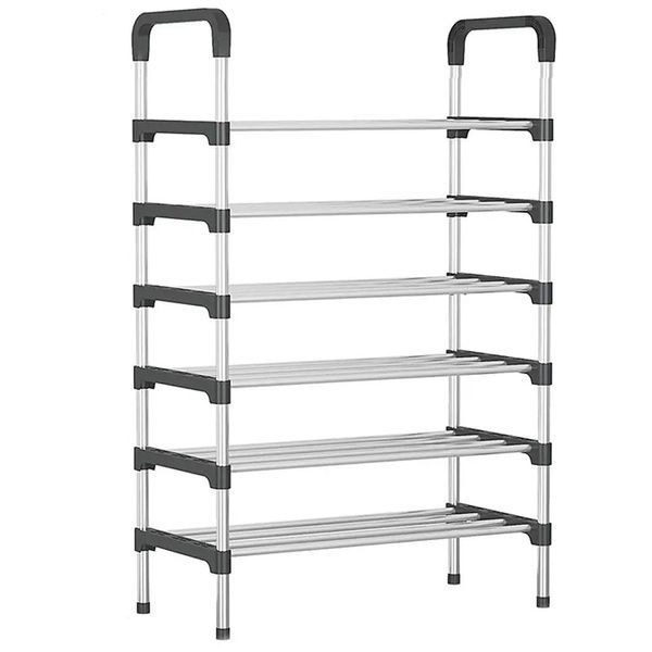 Полка для обуви, 6 ярусов, 105х54х25см, New shoe rack / Стойка-органайзер для хранения обуви 234567644 фото