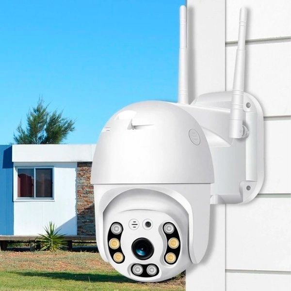 Вулична IP камера відеоспостереження з віддаленим доступом CAMERA CAM 6 WIFI 360/90 2,0mp / Поворотна IP камера 234561879 фото