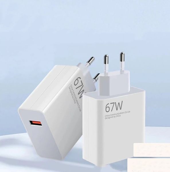 Мережевий зарядний пристрій 67W, USB / Адаптер зі швидкою зарядкою / Зарядка для телефону 234577340 фото