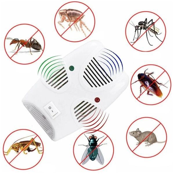 Відлякувач гризунів та тарганів Pest Repelling Aid / Електромагнітний пристрій від комах 234564966 фото