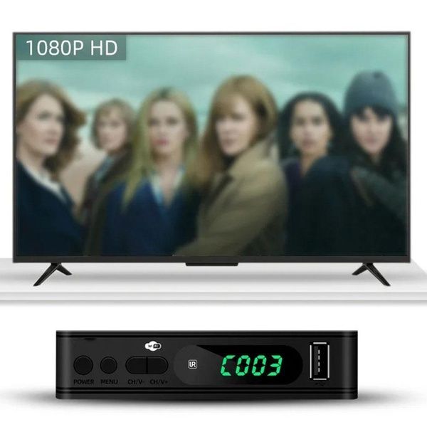 Тюнер с поддержкой wi-fi адаптера + пульт, DVB-T2 0967/ Цифровой эфирный тюнер Т2 / Приставка для телевизора 234561244 фото