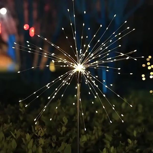 Набор 4шт Садовый светильник на солнечной батарее, 58 см, Одуванчик / LED светильник уличный 234577927 фото