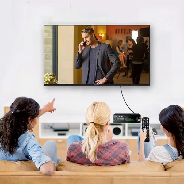 Тюнер с поддержкой wi-fi адаптера + пульт, DVB-T2 0967/ Цифровой эфирный тюнер Т2 / Приставка для телевизора 234561244 фото