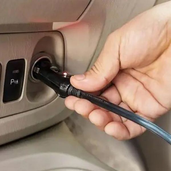 Автомобільний електрочайник від прикурювача 12V, 300W, 500мл, СВ 2848 / Чайник з нержавіючої сталі 234579023 фото