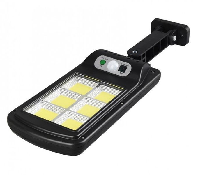 Вуличний ліхтар на сонячних батареях, 2200mAh + пульт, Solar Light BK120-6COB / Світлодіодний прожектор на стовп 123462416 фото