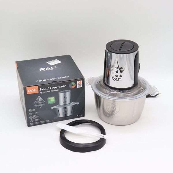 Блендер кухонный на 1000W, чаша на 2 л, Raf Food Processor R7019 / Измельчитель многофункциональный 234569197 фото