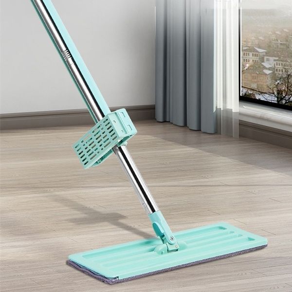 Швабра стрічка для швидкого прибирання з віджиманням і насадкою Spin Mop 360, Бірюзова / Швабра з самовіджимом 12345803802 фото