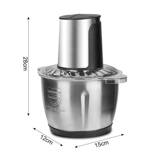 Блендер кухонный на 1000W, чаша на 2 л, Raf Food Processor R7019 / Измельчитель многофункциональный 234569197 фото