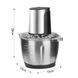 Блендер кухонный на 1000W, чаша на 2 л, Raf Food Processor R7019 / Измельчитель многофункциональный 234569197 фото 9