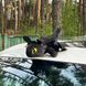 Іграшка на машину дракон 20см, на клейкій основі, Чорний / М'яка плюшева іграшка беззубик / Іграшка дракон 234573241 фото 6