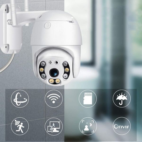 Уличная WIFI камера видеонаблюдения CAMERA CAM 6 / Поворотная видеокамера / IP камера 23456187901 фото