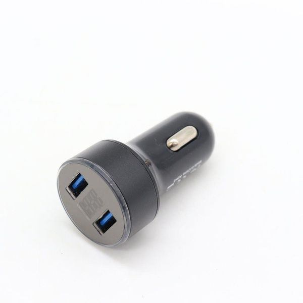 Адаптер CAR USB HC6 с индикатором напряжения / Зарядное устройство в прикуриватель авто 234571211 фото