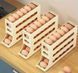 Подставка для хранения яиц 4 яруса 30&times;19&times;7см, Plastic shelving / Лоток для яиц / Органайзер для яиц 234575689 фото 4