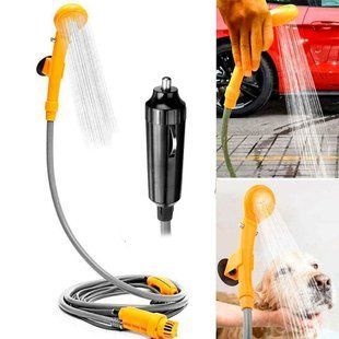 Автомобільний душ від прикурювача SHOWER SET AA2-2 / Портативний туристичний душ автомийка / Авто-душ 234566665 фото