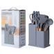 Набір кухонного приладдя, 19 предметів Kitchen Set, Сірий / Силіконовий набір для кухні, 19 предметів 23457247002 фото 1
