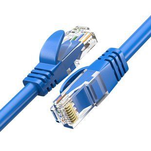 Кабель патч-корд UTP Cat5e Lan (15м) / Високошвидкісний інтернет кабель / Мережевий кабель / Кабель для роутера 23457392403 фото