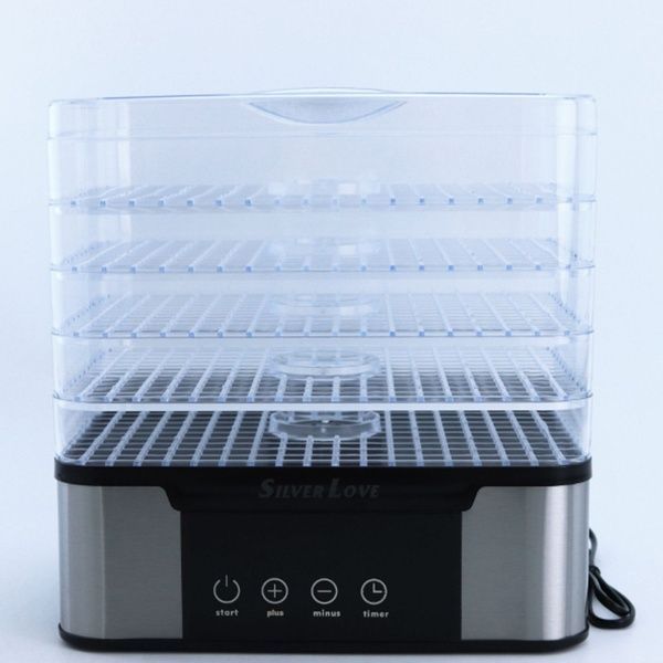 Сушарка для фруктів та овочів 5 ярусів Silver Love RB-912 / Дегідратор / Електросушарка для фруктів 234582218 фото