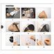 Часы настенные самоклеящиеся с цифрами от 60 до 90 см, DIY Clock NEW black / Часы, клеящиеся 234560402 фото 7