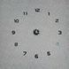 Часы настенные самоклеящиеся с цифрами от 60 до 90 см, DIY Clock NEW black / Часы, клеящиеся 234560402 фото 3