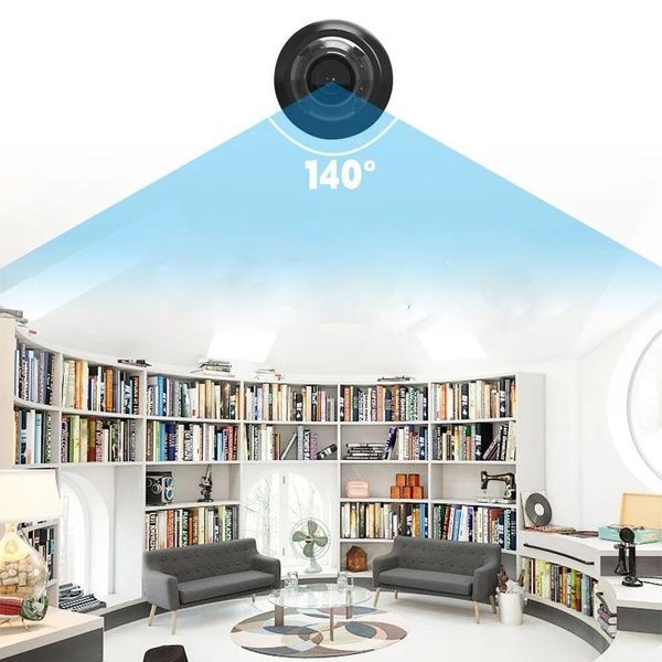 Беспроводная мини Wi-Fi камера с удаленным доступом и ночной съемкой 1080P, X5 Mini / IP камера наблюдения 234570667 фото