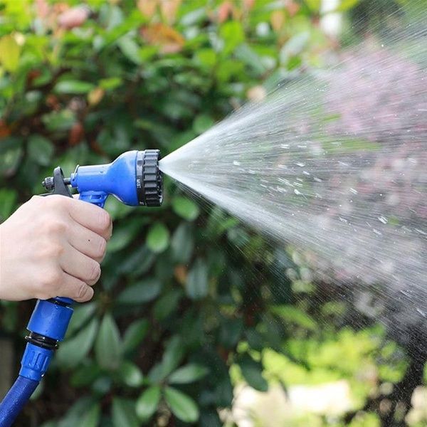 Шланг для поливу 75 м + розпилювач, V-HOSE / Садовий шланг що розтягується / Поливальний шланг 234567017 фото