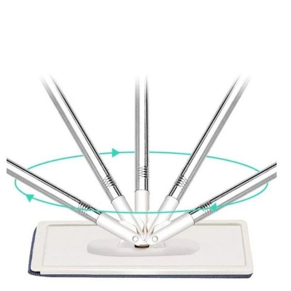 Швабра та відро 3,5л + 2 насадки, Scratch Cleaning Mop Grout-Aide № K12-69 / Набір для прибирання / Швабра ледарка 23456129401 фото