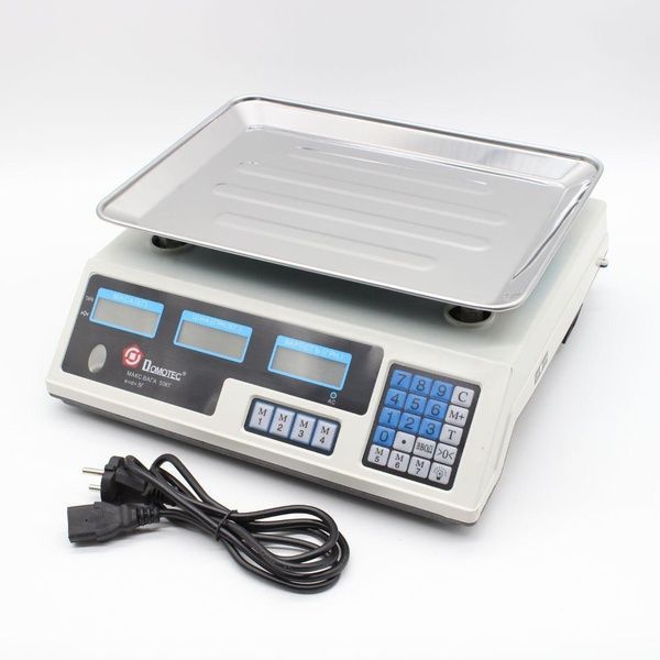 Весы торговые электронные до 50кг MS 228 / Аккумуляторные весы для торговли / Настольные весы 234566669 фото