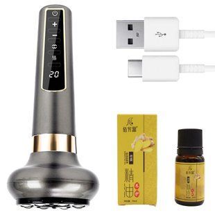 Акумуляторний масажер антицелюлітний, 12 режимів, з USB / Вакуумний масажер від целюліту 23457290702 фото
