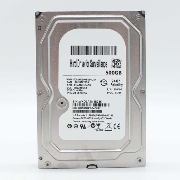 Жорсткий диск 500 Гб HDD / Жорсткий диск для ПК/ноутбука 234577291 фото