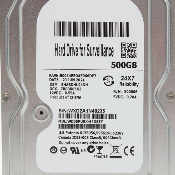 Жорсткий диск 500 Гб HDD / Жорсткий диск для ПК/ноутбука 234577291 фото