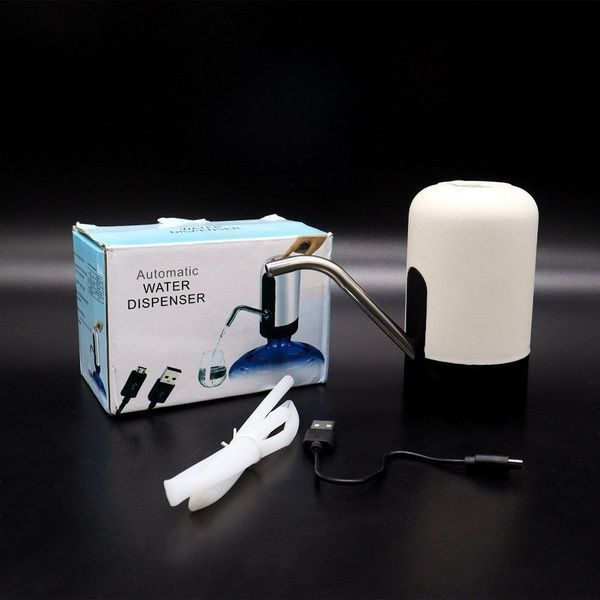 Помпа для воды электрическая CHARGING PUMP, Белая / Электропомпа на буль / Помпа для бутилированной воды 23456100001 фото