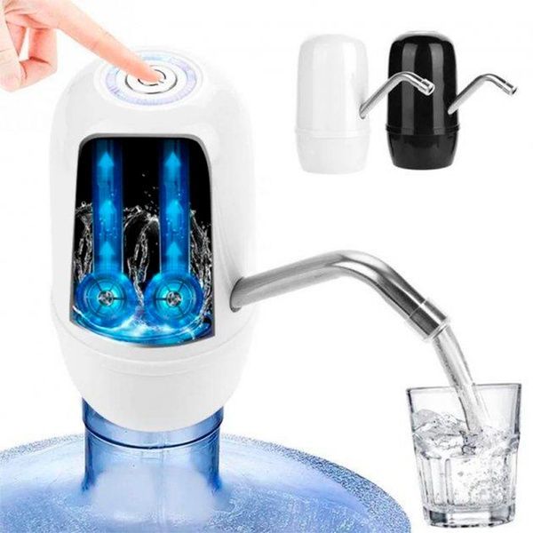 Помпа для воды электрическая CHARGING PUMP, Белая / Электропомпа на буль / Помпа для бутилированной воды 23456100001 фото