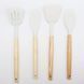 Набор кухонных принадлежностей, 19 предметов Kitchen Set, Белый / Силиконовый набор для кухни 23457247004 фото 8